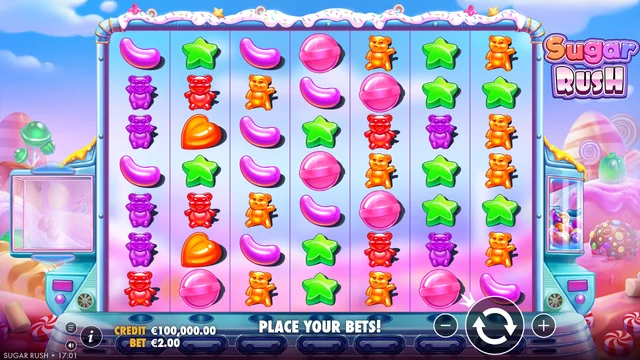 Zrzut ekranu z demo Sugar Rush