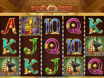 Grafika slotu Book of Dead
