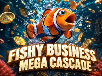 Grafika slotu Fishy Business Mega Cascade