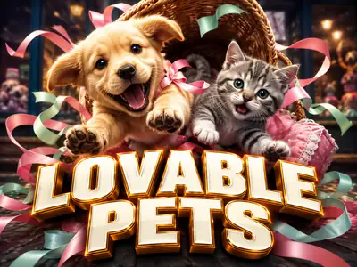 Grafika slotu Lovable Pets