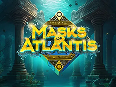Grafika slotu Masks of Atlantis