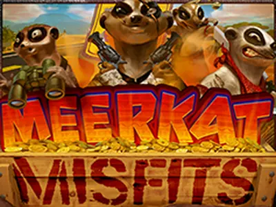 Grafika slotu Meerkat Misfits