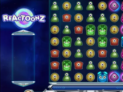 Grafika slotu Reactoonz