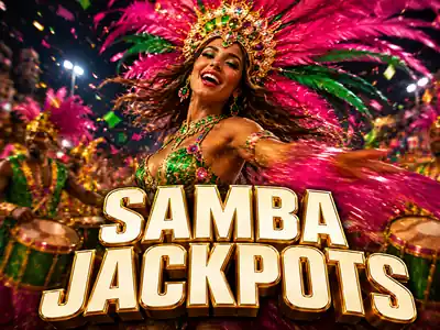 Grafika slotu Samba Jackpots