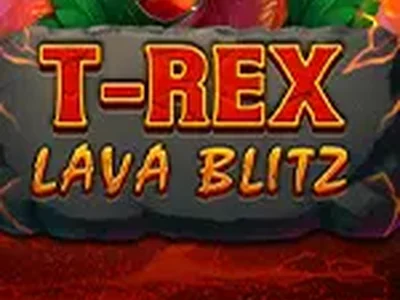 Grafika slotu T-Rex Lava Blitz