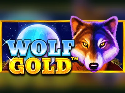 Grafika slotu Wolf Gold